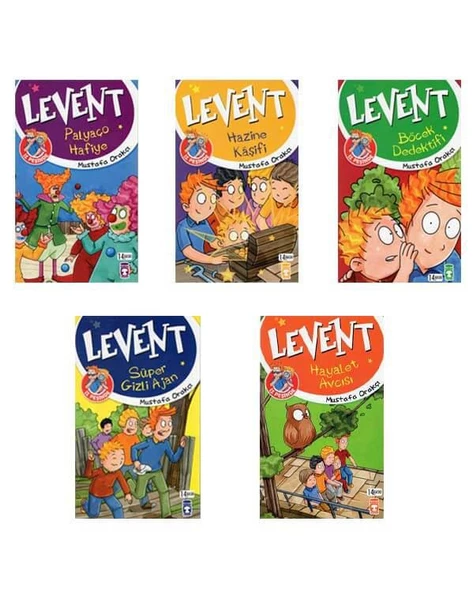 Levent İz Peşinde 1 ve 2 Kitap Set Timaş Çocuk - 2