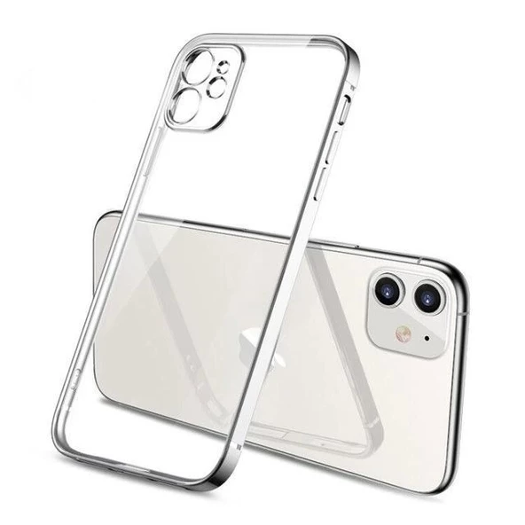 İphone 11 Pro Lazer Kamera Lens Korumalı Plating Telefon Kılıf&Kapak - 4