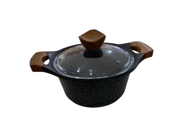 Aryıldız Lincoln 7 Parça Tencere Seti - Mat Siyah - 5