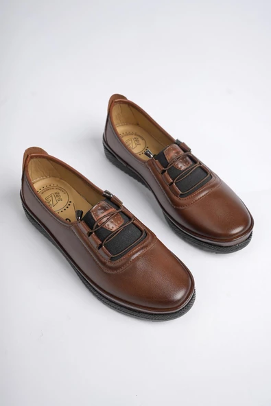 Muggo Vanses Garantili Günlük Klasik Rahat Ortopedik Kadın Ayakkabı - 12