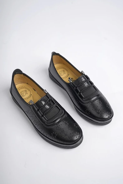 Muggo Jasen Garantili Günlük Klasik Rahat Ortopedik Kadın Ayakkabı - 6