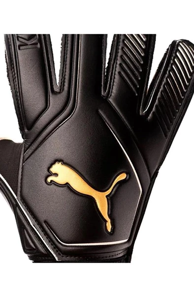 Puma King 4  04164101 Kaleci Eldiveni Siyah Altın 4-11 - 5