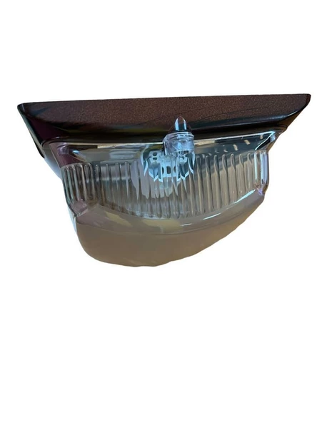 IŞILDAR DUVAR ARMATÜRÜ APLİK PAPATYA CEVİZ 1902 - 3