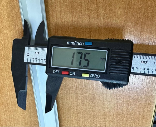 BAR LED KANALI ALİMİNYUM KÖŞE TİP 1 METRE - 5 ADET - 2