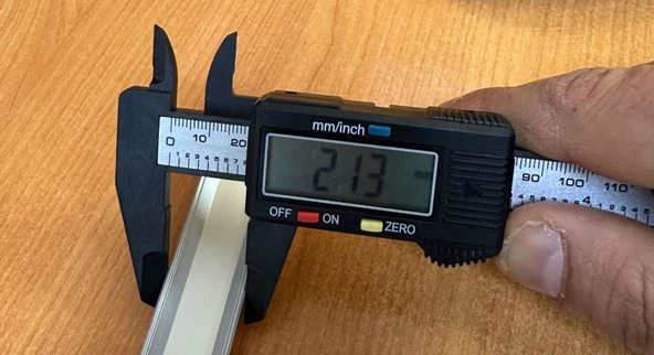 BAR LED KANALI ALİMİNYUM KÖŞE TİP 2 METRE - 5 ADET - 4