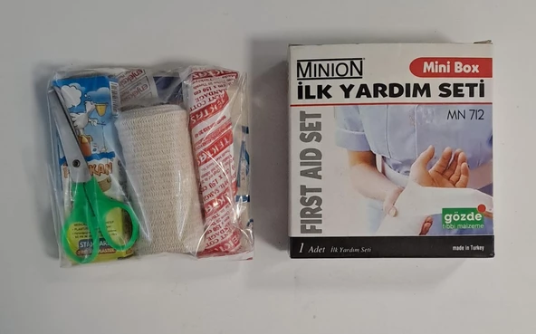 MINION İLK YARDIM SETİ MİNİ BOX MN 712