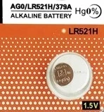 AG0 - LR521H - 379A 1,5V PİL ( 1 ADET FİYATIDIR )