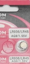 SUNCOM AG9 / LR936 / LR45 1,55V PİL ( 1 ADET FİYATIDIR )