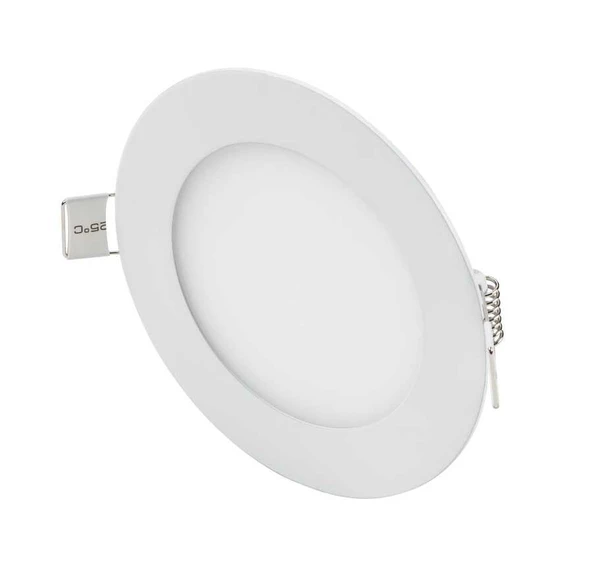 LEVA LED PANEL YUVARLAK SLIM SIVA ALTI BEYAZ IŞIK 6 W 480lm 12 CM LV-3090