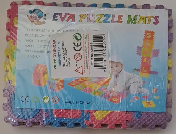 ZİRVE OYUNCAK - EVA PUZZLE MATS SR055