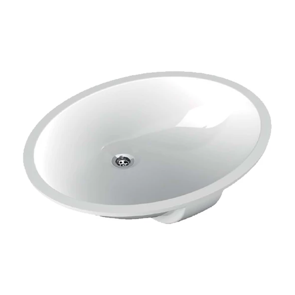 HİLTON OVAL LAVABO 37X47 TURASER