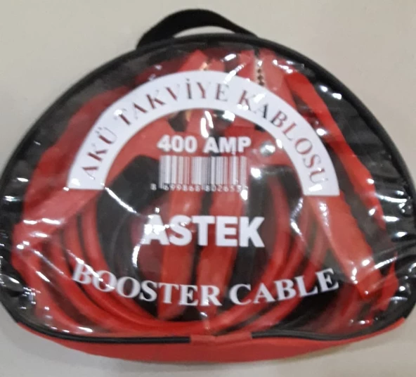 AKÜ TAKVİYE KABLOSU 400 AMPER ASTEK