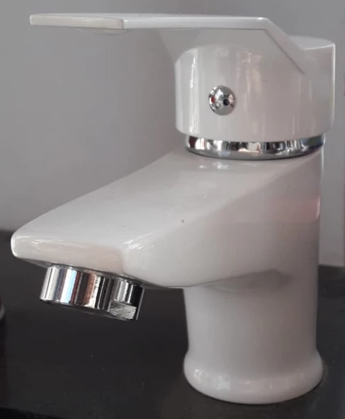 KERASUS MERCURY SERİSİ - MİX LAVABO BATARYASI ( M02-K BEYAZ ) - 2