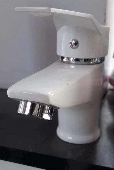 KERASUS MERCURY SERİSİ - MİX LAVABO BATARYASI ( M02-K BEYAZ ) - 3