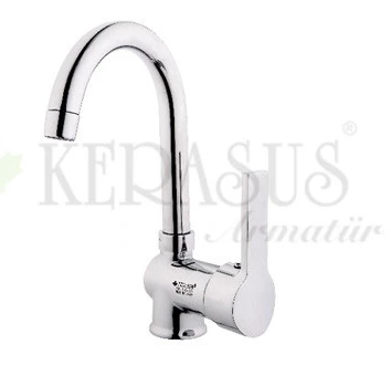 KERASUS RUBY SERİSİ - MİX KUĞU LAVABO BATARYASI 35Ø