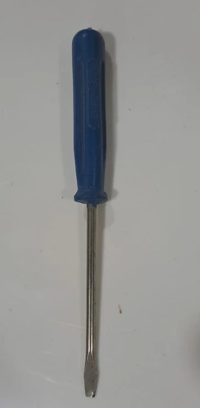 3x60mm DÜZ TORNAVİDA MAVİ - (HAK-SAN)