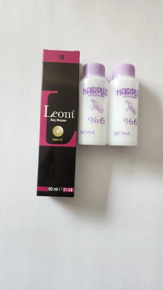 Saç Boyası 60ml Yoğun Açık Sarı+2 adet Oksidan ürün görseli 1
