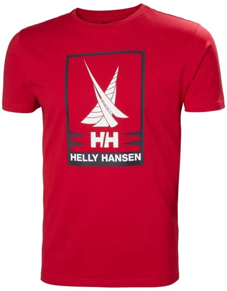 Helly Hansen Shoreline Erkek Tişört 2.0 Kırmızı HHA.34222.HHA.163