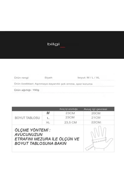 Profesyonel Korumalı Motosiklet Eldiveni Su Rüzgar Geçirmez Elastik Üs Kalite Malzeme Siyah - 7