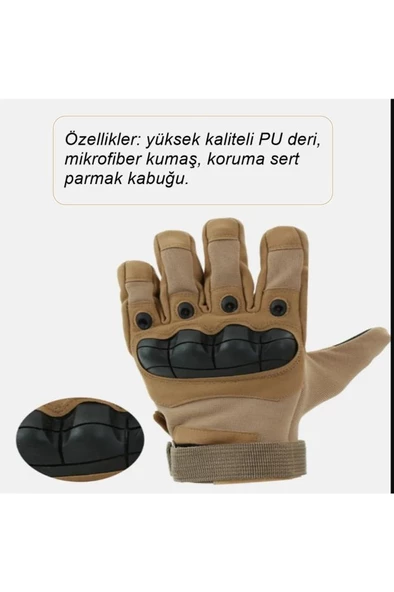 Profesyonel Korumalı Motosiklet Eldiveni Su Rüzgar Geçirmez Elastik Üs Kalite Malzeme Siyah - 5