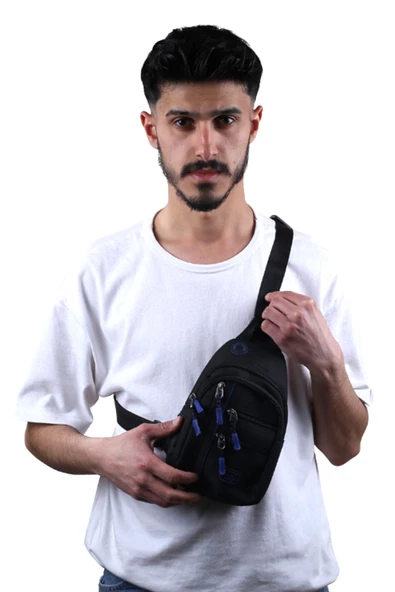 Seventeen 3474 Erkek Kanvas Body Bag Çapraz Çanta - 3