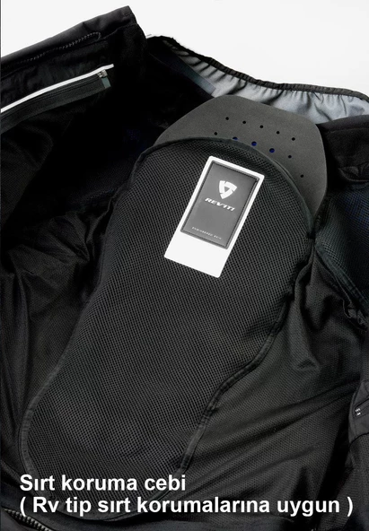 REVIT TORQUE 2 H2O MONT SİYAH-ANTRASİT - Resim 5