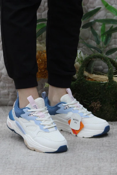 Kinetix Foxy TX W Bej Orijinal Ürün Sneaker Kadın Spor Ayakkabı - Resim 2