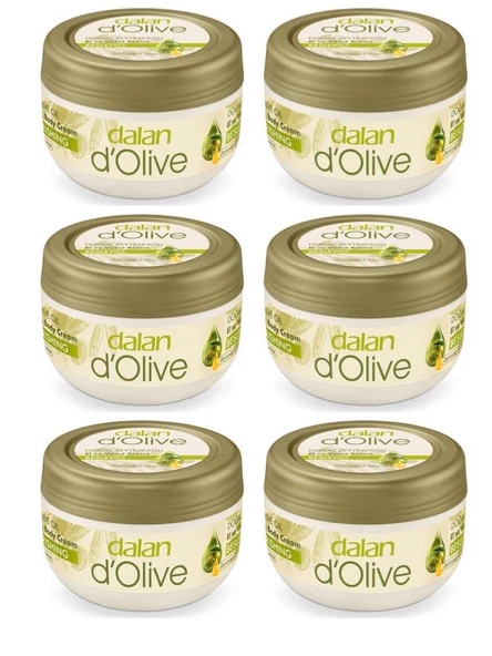 DALAN DOLİVE KREM KAVANOZ 300 ML 6'LI SET