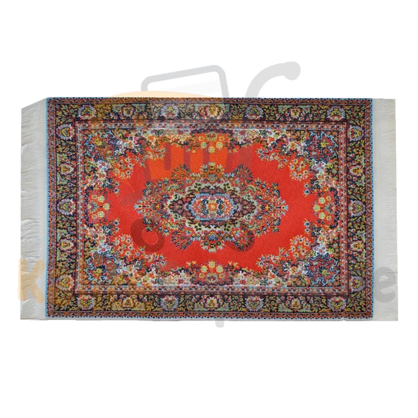 Minyatür Halı Dollhouse Dekorasyonu Mini Taban Halısı - 3