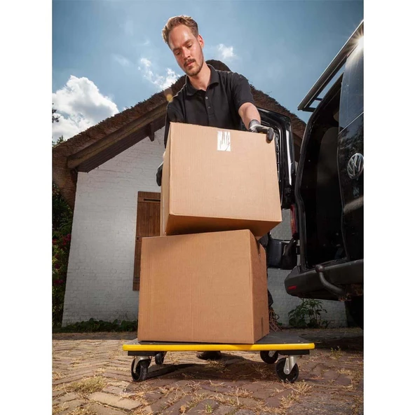 Stanley MS573 200kg 60x45cm Dört Tekerli Yük ve Paket Taşıma Arabası - 7