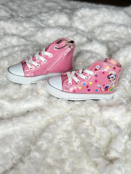 GALA kız çocuk elsa baskılı  converse ayakkabı - 3