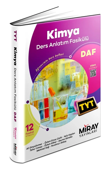 Miray 2024 Tyt Kimya Ders Anlatım Fasikülleri