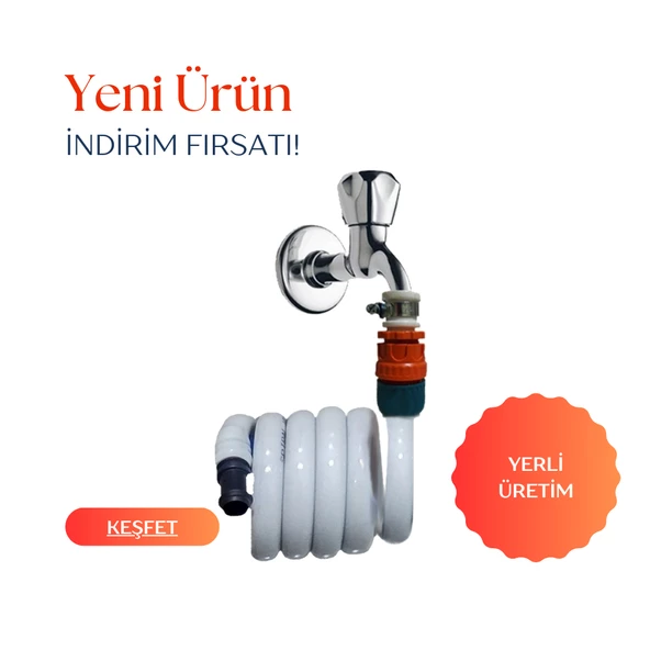 Plasyay Spiral Modern Wc Hortum Seti - 2