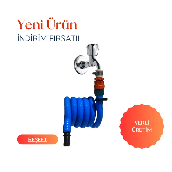 Plasyay Spiral Modern Wc Hortum Seti - 4