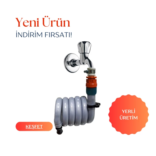 Plasyay Spiral Modern Wc Hortum Seti - 3