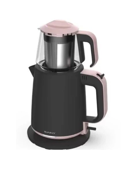 Sunny SN5CKM-33 Pasha Çaycı Siyah/Pembe 2200W