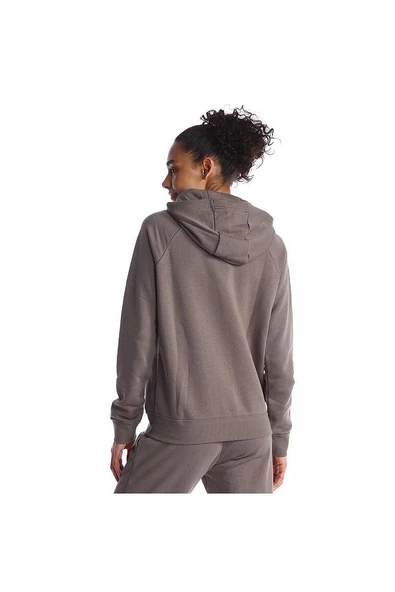 W Nsw Essntl Flc Po Hoodie Kadın Günlük Stil İnce Sweatshirt DX2316-040 - 3