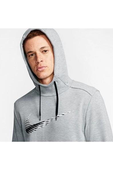 Dry Erkek Gri Antrenman Sweatshirt Cj4268-063 - 3