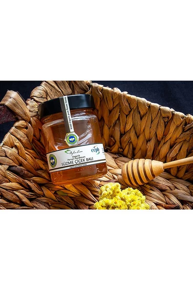 Organik Pervari Karakovan Süzme Çiçek Balı 350 G - 3