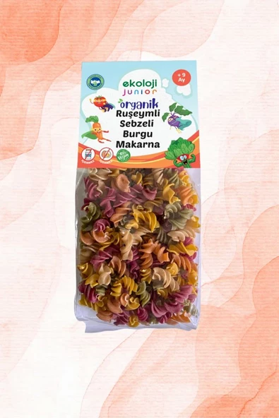 Organik Çiğ Tahin 230 gr + Organik Sebzeli Burgu Makarna 250 gr - 3