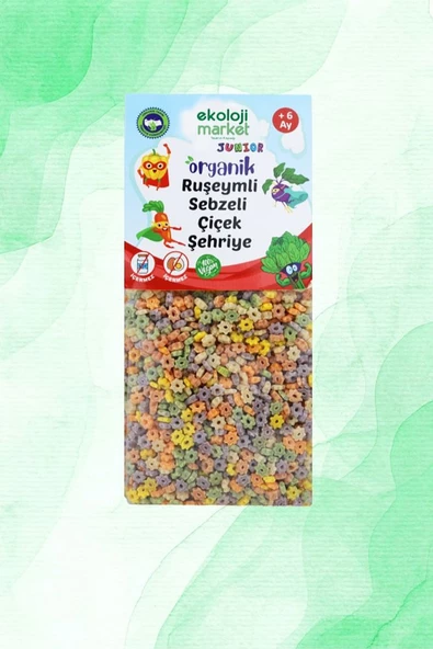 Organik Çiğ Tahin 230 gr + Organik Sebzeli Çiçek Şehriye 250 gr - 3