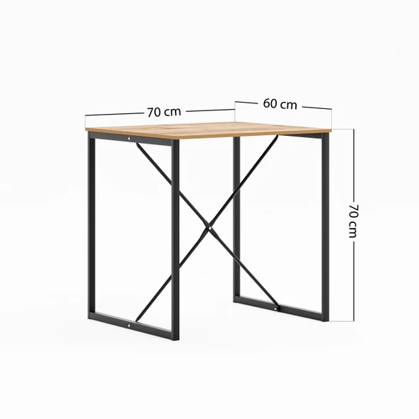 Eportatif Mutfak Masası 2 Kişilik Balkon Masa Takımı 1006 - 9