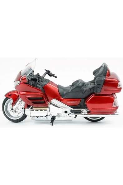 Motosiklet Maketleri Sevenler İçin: Honda Gold Wing 2010 1:12 Ölçekli Model - 6