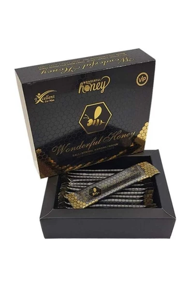 Wonderful Honey Ballı Macun 15 Gr X 12adet + 2 Adet Gınseng Meyve Aromalı Oral Jel 7li - 2