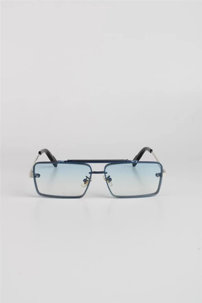 Max Polo Mavi Mat  UV400 Filtre Erkek Güneş Gözlüğü G24MPS3209R01 - Resim 2