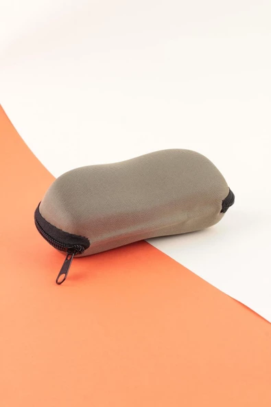 Fermuarlı Gözlük Kılıfı Haki - Resim 4