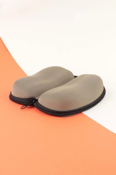 Fermuarlı Gözlük Kılıfı Haki - Resim 7