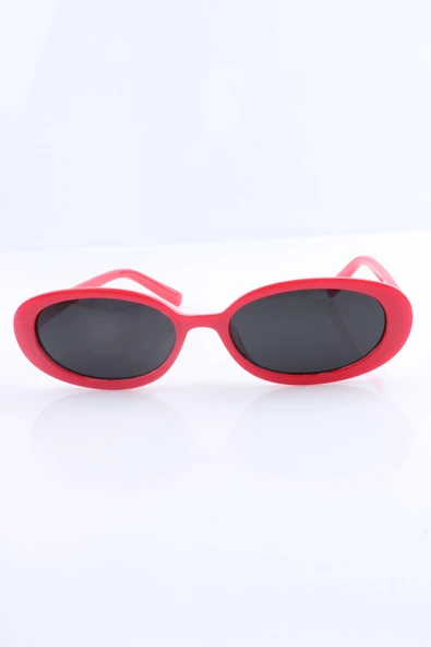 KIRMIZI UV400 KADIN GÜNEŞ GÖZLÜĞÜ - BY MARINE - 4BM003R006