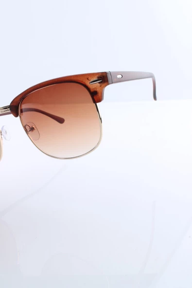 MAT KAHVERENGİ UV400 KADIN GÜNEŞ GÖZLÜĞÜ - BY MARINE - 4BM31R004 - Resim 5