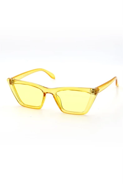 KADIN SARI CAT EYE UV400 GÜNEŞ GÖZLÜĞÜ SILVIO MONETTI - 3SM8020AR005